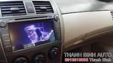 Video Màn hình DVD theo xe Toyota Altis 2010 ThanhBinhAuto